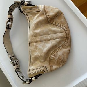 Coach small Satchel braided bag